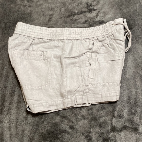 Lou & gray shorts linen-viscose grey breathable material for summer size small - Picture 5 of 8